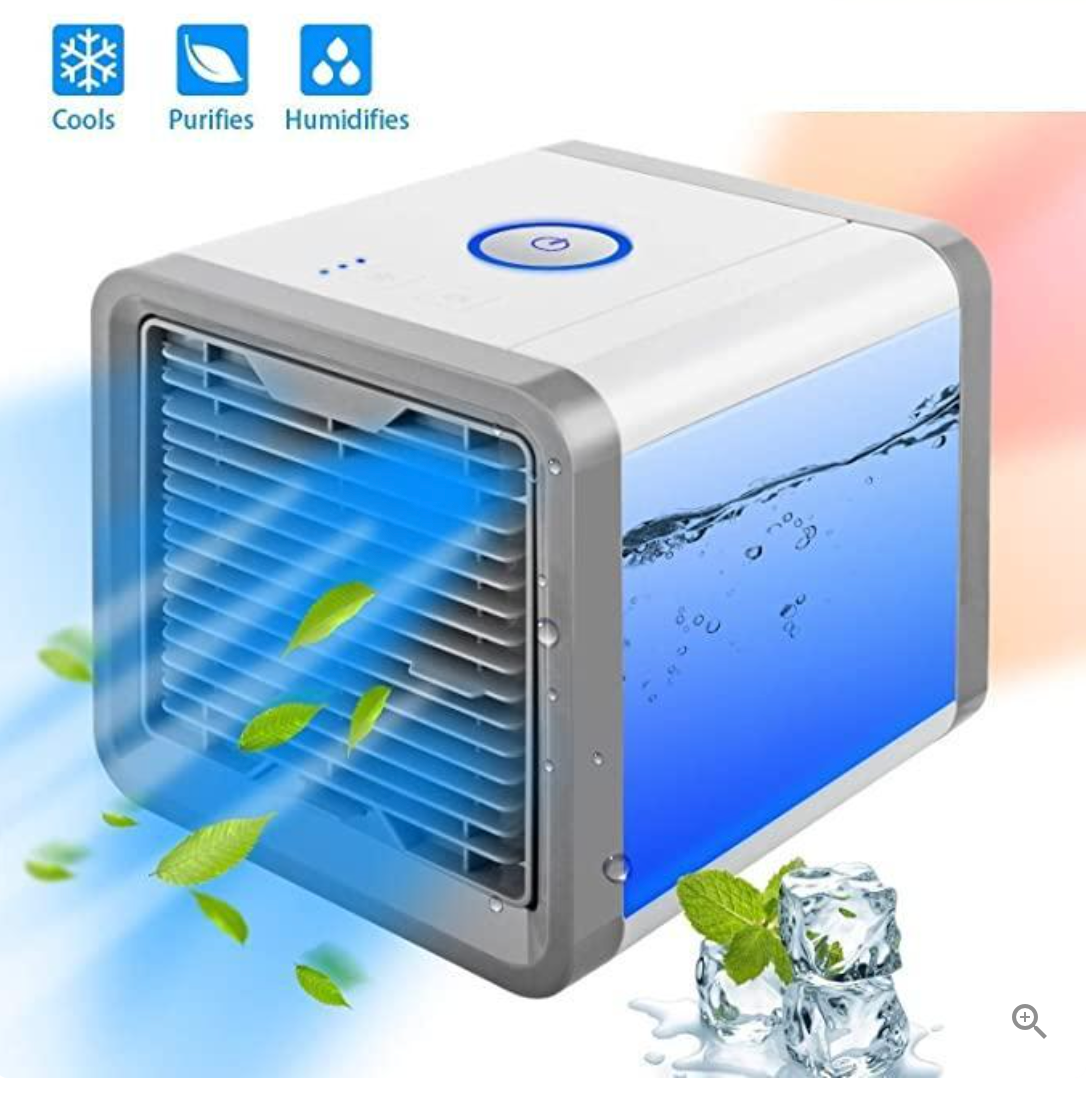 Mini Fan and Portable Dual Bladeless Air Conditioner , Limited Stock Available