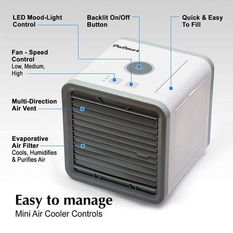 Mini Fan and Portable Dual Bladeless Air Conditioner , Limited Stock Available - Image 2